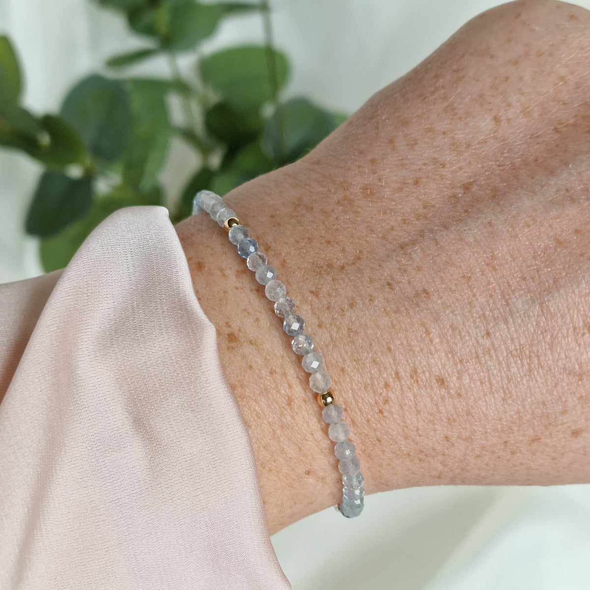 Ocean Calm - Aquamarine Bracelet