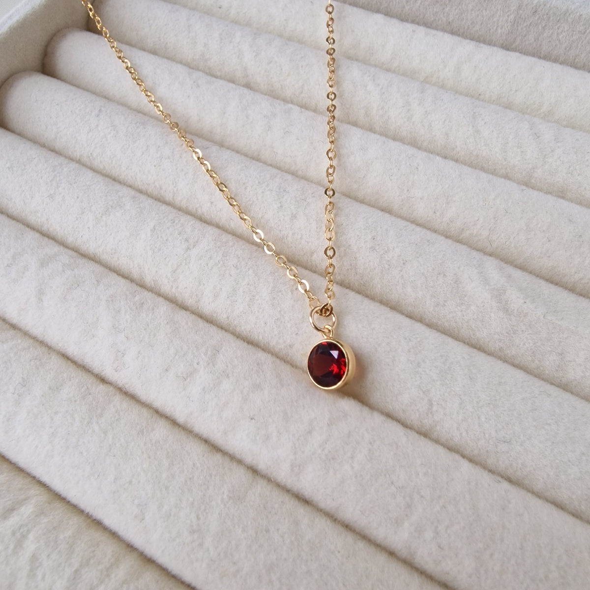 Azure Glow - Charm Necklace