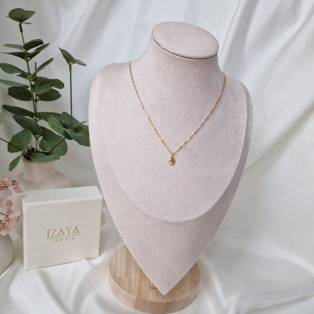 Azure Glow - Charm Necklace