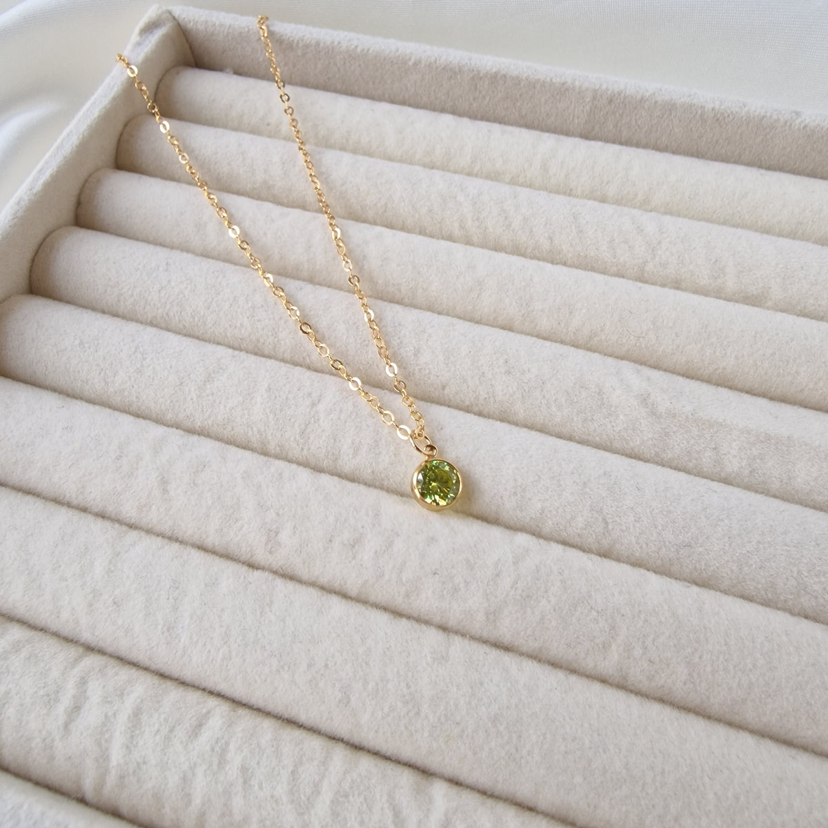 Azure Glow - Charm Necklace